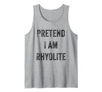Costume d'halloween « Pretend I am Rhyolite Rock Stone Lover » Débardeur