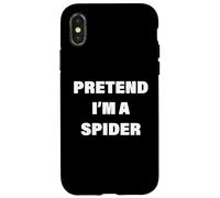 Costume d'halloween « Pretend I'm A Spider » Coque pour iPhone X/XS