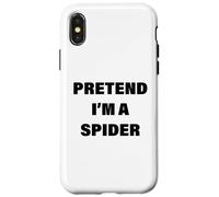 Costume d'halloween « Pretend I'm A Spider » Coque pour iPhone X/XS