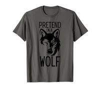 Costume d'halloween Pretend I'm a Wolf T-Shirt