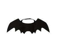 Costume d'Halloween réglable pour chien avec ailes de chauve-souris - Cape noire - Costume de festival et de cosplay
