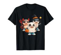 Costume d'halloween Requin Mignon pour Enfants garçons Brainrot Baby Meme T-Shirt