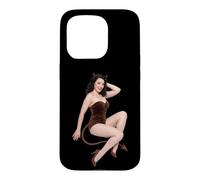 Costume d'halloween rétro pour Fille - Pin Up Devil Girl Coque pour iPhone 15 Pro