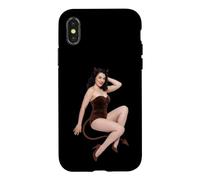 Costume d'halloween rétro pour Fille - Pin Up Devil Girl Coque pour iPhone X/XS