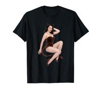 Costume d'halloween rétro pour Fille - Pin Up Devil Girl T-Shirt Graphique avec Valeur