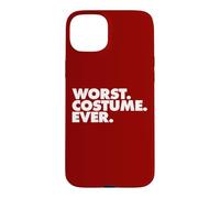 Costume d'halloween Sarcastique Pire jamais Coque pour iPhone 15 Plus