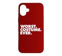 Costume d'halloween Sarcastique Pire jamais Coque pour iPhone 16 Plus
