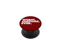 Costume d'halloween Sarcastique Pire jamais PopSockets PopGrip Adhésif