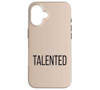 Costume d'halloween Simple adjectif de Mot talentueux Coque pour iPhone 16
