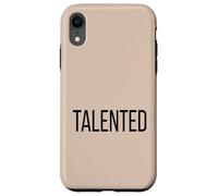 Costume d'halloween Simple adjectif de Mot talentueux Coque pour iPhone XR
