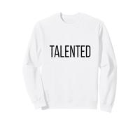 Costume d'halloween Simple adjectif de Mot talentueux Sweatshirt
