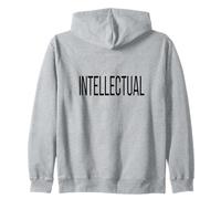 Costume d'halloween Simple avec Un Seul Mot intellectuel Sweat à Capuche