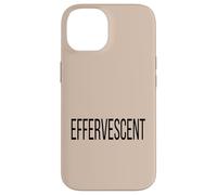 Costume d'halloween Simple effervescent avec Un Seul Mot adjectif Coque pour iPhone 14