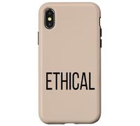 Costume d'halloween Simple et éthique Coque pour iPhone X/XS