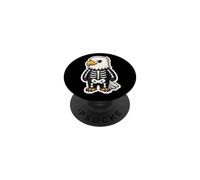 Costume d'halloween Squelette d'aigle Chauve Mignon pour PopSockets PopGrip Adhésif