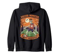 Costume d'halloween Squelette Monstre de Football Sweat à Capuche