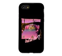 Costume d'halloween - The Horrors Persist But So do I Hamster Coque pour iPhone SE (2020) / 7/8