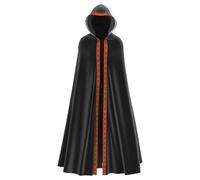 Costume d'Halloween unisexe longue cape médiévale ample robe cape châle gothique steampunk performance ensemble de vêtements