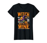 Costume d'halloween Witch Way to The Wine - Saison effrayante T-Shirt