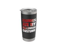 Costume d'Halloween zombie ordures Gobelet isotherme en acier inoxydable double paroi