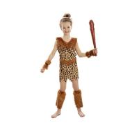 Costume d'homme des cavernes pour filles 3-4 ans