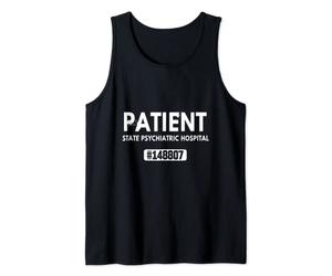 Costume d'hôpital psychiatrique pour Halloween Débardeur