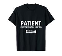 Costume d'hôpital psychiatrique pour Halloween T-Shirt