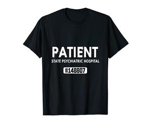 Costume d'hôpital psychiatrique pour Halloween T-Shirt
