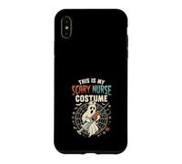 Costume d'infirmière avec seringue d'halloween avec Inscription « This is My Scary Nurse » Coque pour iPhone XS Max