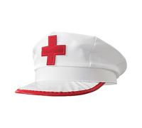 Costume d'infirmière pour femmes, chapeau d'infirmière Cosplay, Chapeau d’infirmière blanc bandeau infirmière Bonnet, Chapeau d'infirmière octogonal, accessoire de costume d'infirmière pour infirmière