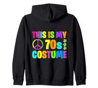 Costume Disco Années 70 Rétro Vintage Groovy Sweat à Capuche