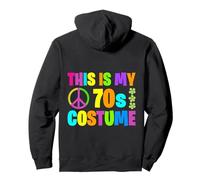Costume Disco Années 70 Rétro Vintage Groovy Sweat à Capuche