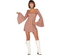 costume disco y des années 70 pour femme, taille:M