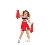 Costume - Disfraz de Animadora Zombie - Rouge - Pour enfants - Halloween 3-4 ans