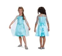 Disney Officiel Premium Deguisement Reine des Neiges Elsa Robe Reine des Neiges Fille Costume La Reine de Neige 2 Frozen Enfant Déguisement Noël Carnaval XS