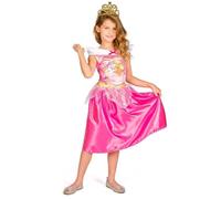 Déguisement Aurore La Belle Au Bois Dormant Basique Fille - Taille: 5 - 6 Ans (109 - 126 Cm)) Rose