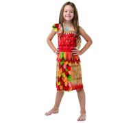 Costume Disney's Vaiana robe à feuilles pour enfants - Robe à feuilles des mers