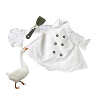 Costume d'oies de chef, tenue de chef d'oie de chef | Costume d'oie de printemps Lawn pour l'extérieur, décoration de tenue de jardin de chef de dessin animé pour le printemps, le patio, le jardin, la