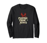 Costume d'oiseau Cool Fueled by Fire pour les amateurs de phénix Manche Longue