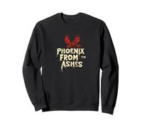 Costume d'oiseau Cool Fueled by Fire pour les amateurs de phénix Sweatshirt