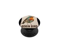Costume d'oiseau Mignon pour Les Amateurs de Rouge-Gorge PopSockets PopGrip Adhésif