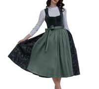 Costume d'Oktoberfest pour Femmes Femme Chic Bavarois Robe Traditionelle Festival De Soirée Vintage Grande Taille Vêtements D'oktobre Carnaval
