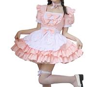 Costume d'Oktoberfest pour Femmes Oktoberfest 3 pièces Robe Dirndl avec Tablier d'uniforme Vintage Grande Taille Fête de la bière Halloween Party Déguisement Tenue