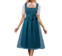 Costume d'Oktoberfest pour femmes style national Party Déguisement Robe De Cocktai Vintage Grande Taille Vêtements D'oktobre Carnaval