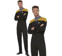 Costume D'Opérations Star Trek Voyager Or Et Noir Licencié Pour Adultes