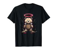 Costume d'ours en Peluche Halo d'ange pour Les Amateurs du Ciel T-Shirt