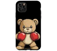 Costume d'ours en peluche souriant pour garçons et filles Coque pour iPhone 11 Pro Max