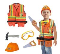 Costume d'ouvrier du bâtiment - Gilet de ceinture pour - Vêtements pour petits - Jeu de rôle
