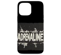 Costume drôle d'adrénaline pour une aventure sans peur Coque pour iPhone 13 Pro Max