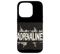 Costume drôle d'adrénaline pour une aventure sans peur Coque pour iPhone 14 Pro